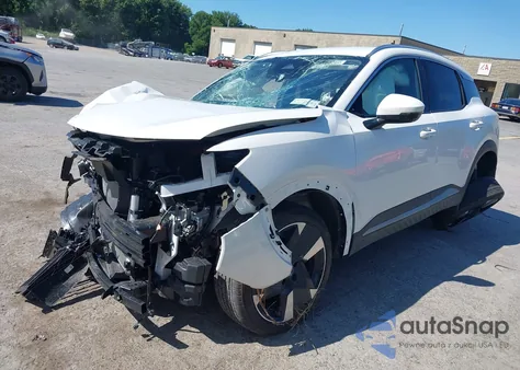 2025 Nissan Kicks Sr Intelligent Awd z USA, uszkodzony, nr VIN 3N8AP6DB2SL327508